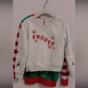 Bundle of 2 Toddler Christmas Sweaters. Size Toddler 4T - 5.